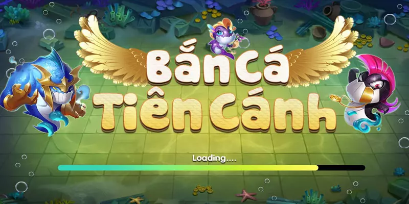 Giao diện vào game bắn cá tiên cánh