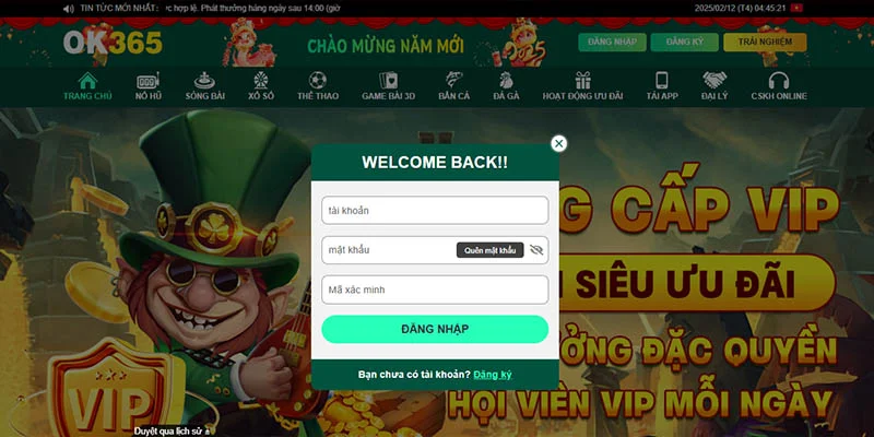 Các bước đăng nhập OK365 thành công chỉ trong 3 bước